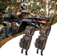 🛵 enhance your atv experience with kemimoto atv fender bags: water-resistant camo storage saddle bags with water holder for sportsman scrambler trx fourtrax outlander логотип