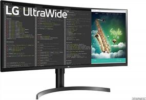 img 2 attached to LG 35WN65C B UltraWide Monitor: Optimal FreeSync, Curved, High Dynamic Range, and HD Clarity.