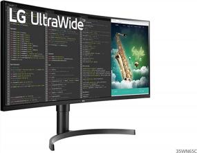 img 1 attached to LG 35WN65C B UltraWide Monitor: Optimal FreeSync, Curved, High Dynamic Range, and HD Clarity.