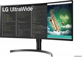 img 3 attached to LG 35WN65C B UltraWide Monitor: Optimal FreeSync, Curved, High Dynamic Range, and HD Clarity.