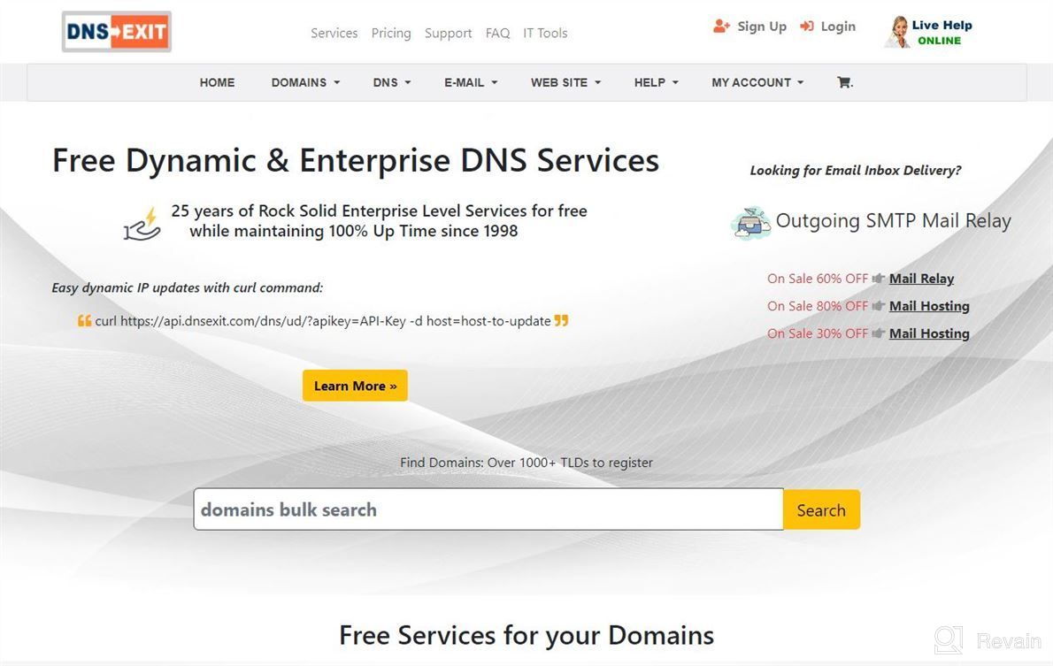 img 1 attached to DNS Exit Email Services review by Kendrick Breezy