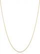 14k yellow gold rope chain necklace for women 0.7mm, 0.9mm, 1mm, 1.3mm or 1.5 mm pendant logo