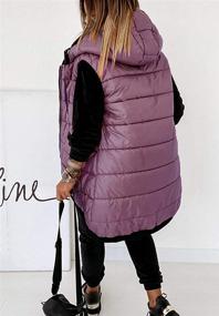 img 1 attached to GeGekoko Outwear Lightweight Quilted Sleeveless Women's Clothing at Coats, Jackets & Vests