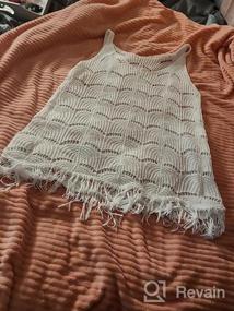 img 6 attached to Stylish Crochet Sleeveless Cover Up For Women'S Swimwear- B2Prity Beachwear Collection