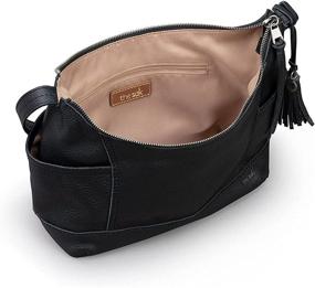 img 1 attached to Sak Kendra Leather Tobacco Embossed Women's Handbags & Wallets : Hobo Bags