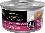 🐱 purina pro plan vital systems chicken wet cat food pate: a 4-in-1 formula for optimal brain, kidney, digestive and immune health in cats логотип