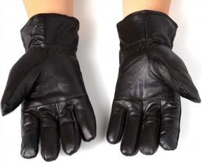 img 2 attached to 🧤 Smartphone Touchscreen Leather Gloves for Android Devices