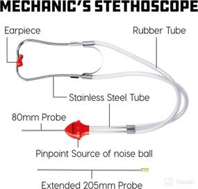 img 3 attached to 🔧 Powerbuilt Automotive Mechanic's Stethoscope: Engine Diagnostic Tool for Accurate Issue Detection 640582