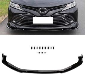 img 4 attached to OCPTY Glossy Bumper Spoiler 2018 2020