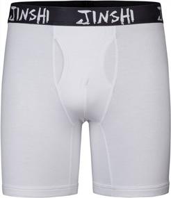 img 1 attached to MoFiz Modal Boxer Briefs With Longer Legs - Men'S Underwear For Comfort And Style