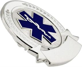 img 2 attached to Custom Engravable EMS Lapel Pin For Healthcare Professionals