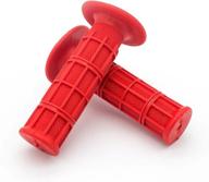 🏍️ 7/8" universal motorcycle hand grips for crf150f crf230f crf250f crf450f crf450x crf450l, yz125 yz250 yz426f yz450f ttr125/lw/e yz450fx yz65 yz85 - slider handlebar end cap plug - fits standard bars логотип