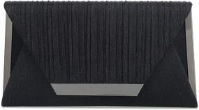 img 3 attached to Evening Envelope Handbags Clutches Champange Women's Handbags & Wallets at Clutches & Evening Bags