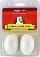 🥚 hen treats ceramic nest eggs for delighted birds logo