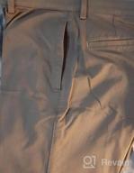 img 1 attached to Savane Men'S Khaki Chino: Tailored Fit For Complete Comfort review by Tyrell Christmas