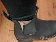 картинка 1 прикреплена к отзыву Stay Dry And Stylish With DKSUKO'S Women'S Short Rain Boots - Perfect For Outdoor Work And Garden Activities от Leroy Wolfe