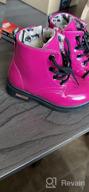 img 1 attached to 👦 Daclay Kids Boots - Candy-Colored Waterproof and Velvet Boots for Boys and Girls review by Jimmy Garcia