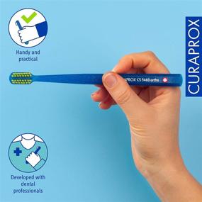 img 1 attached to Ortho Ultra Soft Toothbrush by Curaprox