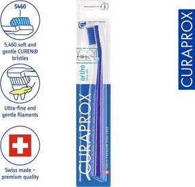 img 3 attached to Ortho Ultra Soft Toothbrush by Curaprox