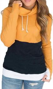 img 4 attached to Женские толстовки с капюшоном NEWCOSPLAY, толстовка с принтом, пуловер с длинным рукавом и карманом на шнуровке