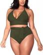 flaunt your curves with sovoyontee's tummy-control plus size swimsuit logo