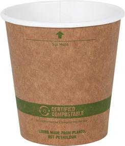 img 1 attached to World Centric Biodegradable Compostable PLA Lined Household Supplies ~ Paper & Plastic