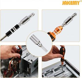 img 1 attached to 99 In 1 JAKEMY Screwdriver Set - 56 Magnetic Precision Driver Bits & Tool Bag For Phone, PC, Macbook Repair