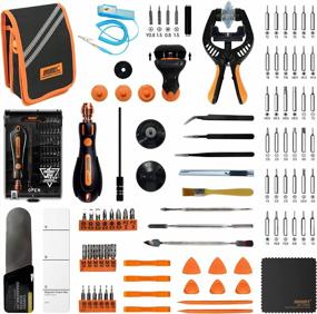 img 4 attached to 99 In 1 JAKEMY Screwdriver Set - 56 Magnetic Precision Driver Bits & Tool Bag For Phone, PC, Macbook Repair