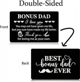 img 3 attached to Surprise Bonus Dad With A Unique Wallet And Card Gift Set For Any Occasion - Get His Beard & Beer Groove On!