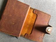 img 1 attached to Authentic Handcrafted Leather Card Wallet for Enhanced SEO review by James Arellano