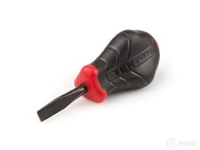 img 4 attached to 🔧 TEKTON Stubby 1/4 Inch Slotted High-Torque Screwdriver (Black Oxide Blade) Review and Best Price