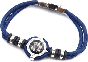 img 3 attached to Navigation Compass Bracelet: DETUCK Detachable Charm Jewelry Gift Wrap