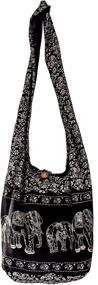 img 1 attached to SHOPPING Peacock Elephant Shoulder ELEPHANT Women's Handbags & Wallets ~ Hobo Bags