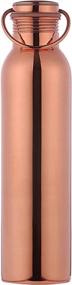 img 3 attached to 1000 ML Pure Copper Seamless Leakproof Ayurvedic Water Bottle W/ Carrying Handle By HealthGoodsIn