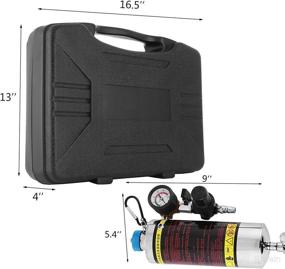 img 3 attached to Mophorn Non-dismantle Injector Cleaner 600ML: Automotive Fuel Injector Tester and Cleaner for Petrol EFI Throttle (0-140PSI) - Fuel System Tool Set for Gasoline Fuel Injector Cleaning