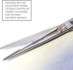 img 3 attached to Профессиональные ножницы для стрижки волос DreamCut 7 - японская хирургическая нержавеющая сталь 440C для личного и профессионального использования