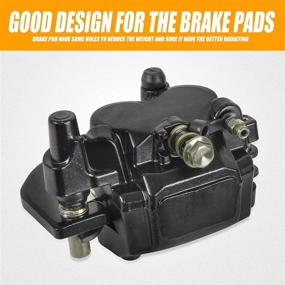 img 1 attached to 🔧 Brake Caliper Set with Pads for Can-Am ATV Outlander & Renegade (2012-2020) - Front & Rear, Left & Right - Replace 705600862