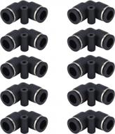 10pcs push to connect straight pneumatic fittings quick release connectors accessories 12mm logo