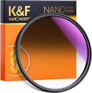 k&amp;f concept 77mm hd soft gnd8 lens filter, 3 stop (0.9) graduated neutral density filter – enhanced with 28 multi-coatings, waterproof, scratch resistant, anti-reflective coating – perfect for camera lens логотип