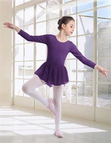 img 2 attached to Boyoo Ballet Classic Skirted Leotard Girls' Clothing ~ Active
