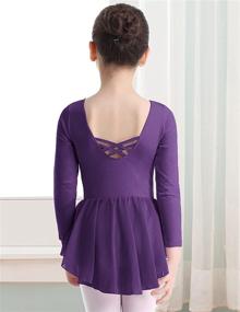img 3 attached to Boyoo Ballet Classic Skirted Leotard Girls' Clothing ~ Active