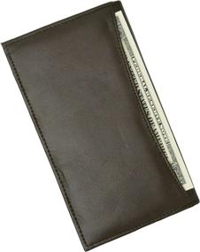 img 1 attached to Marshal Leather Blocking Genuine Compartments Men's Accessories : Wallets, Card Cases & Money Organizers