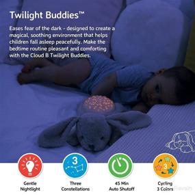 img 3 attached to Cloud Twilight Buddies Nightlight Projector