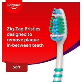 img 3 attached to Soft Bristle Colgate Zig Zag Toothbrush