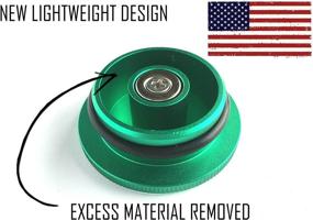 img 2 attached to 🔌 Magnetic Diesel Fuel Cap Accessory for Dodge RAM TRUCK 1500 2500 3500 (2013-2018): 6.7 CUMMINS EcoDiesel Compatible, Lightweight Design, Includes 2 O-Rings