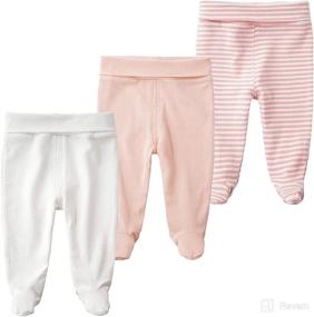 img 4 attached to ACESTAR Infant Newborn Footies Leggings Apparel & Accessories Baby Girls ~ Clothing