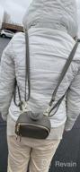 картинка 1 прикреплена к отзыву Leather Mini Backpack Purse For Women - Crossbody Phone Bag And Small Shoulder Bag By Aeeque от Jeff Morris