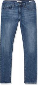 img 1 attached to Men'S Skinny-Fit Selvedge Jeans By Goodthreads