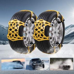 img 4 attached to Soyond Car Tire Snow Chains Tires & Wheels at Accessories & Parts