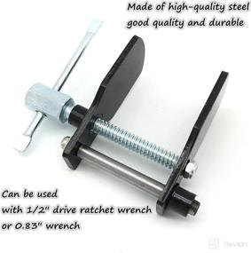 img 3 attached to 🔧 SXJZ Disc Brake Pad Installation Tool- Caliper Press Spreader, Universal Fit for Brake Caliper